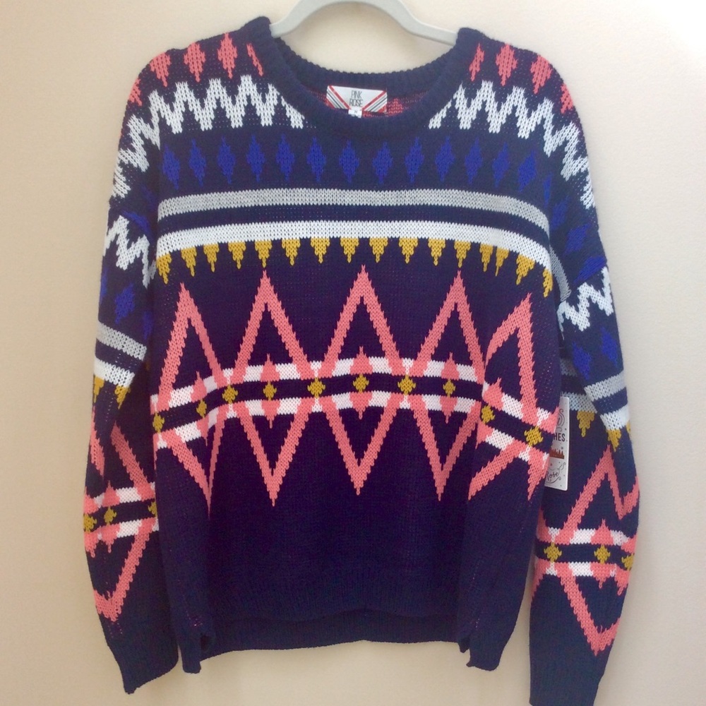 NWT Pink Rose sweater.